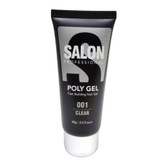 پلی ژل سالن 30 میلی لیتر رنگ کلیر شماره 01 | کاشت ناخن حرفهای سالنی