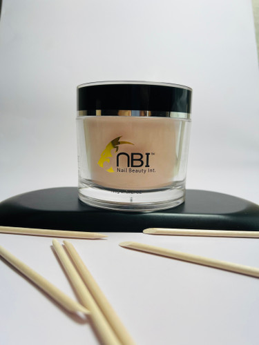 پودر کاشت ناخن NBI (ان بی ای) رنگ COVER PEACH - کیفیت حرفهای