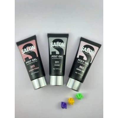 پلی‌ژل کاشت ناخن برند سالن (Salon) - حجم ۳۰ میل | بافت نرم و کاربری آسان