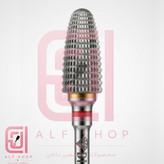 سر سوهان الماسه کاجی سرگرد برند DIAMOND (تخصصی مانیکور و کاشت) نوار قرمز